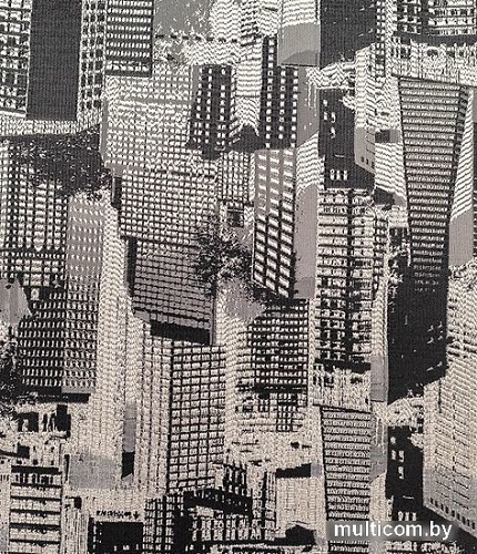 Штора Legrand Мегаполис 1.5x2.8 58120643 (черный/бежевый)