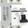 Дифференциальный автомат EKF Basic АД-12 1P+N 63А 30мА АС C DA12-63-30-bas