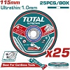 Набор отрезных дисков Total TAC11011525 (25 шт)