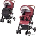 Коляска прогулочная «книга» Lorelli Terra 2020 (красный/черный)