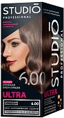 Крем-краска для волос Studio Professional ULTRA 6.00 Натуральный темно-русый