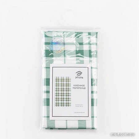 Полотенце Этель Eucalyptus 5511175 (белый/зеленый)