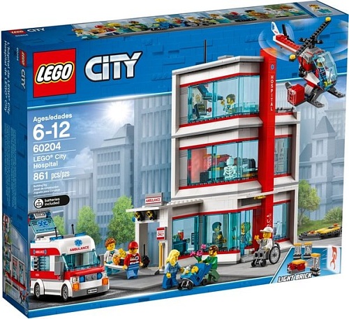 Конструктор LEGO City 60204 Городская больница