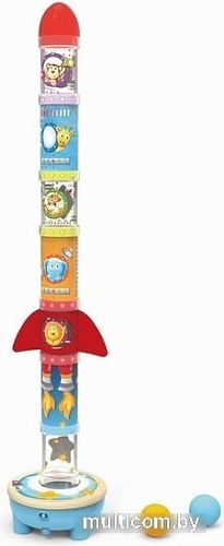Развивающая игрушка Hape Ракета Движение, счет, цвета E0387_HP