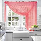 Тюль Nivasan Лейла-8 2.9x1.7 м (светлый терракот)