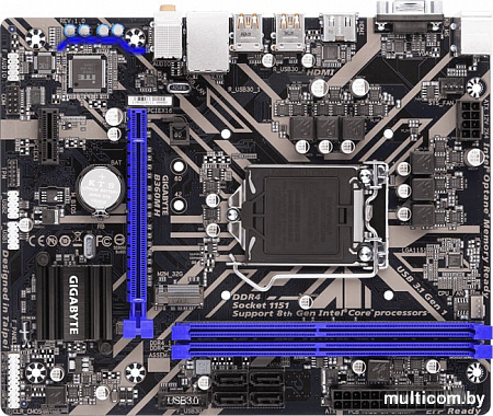 Материнская плата Gigabyte B360M H (rev. 1.0)