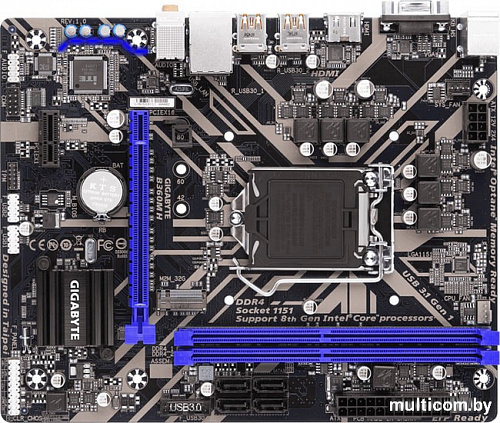 Материнская плата Gigabyte B360M H (rev. 1.0)