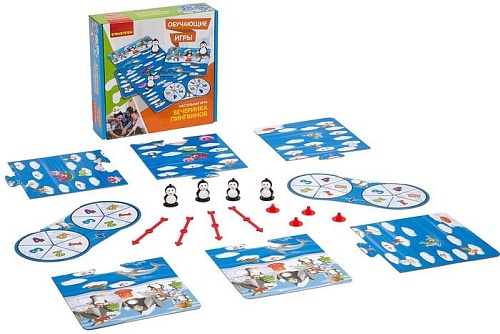 Развивающая игра Bondibon Вечеринка пингвинов ВВ3438