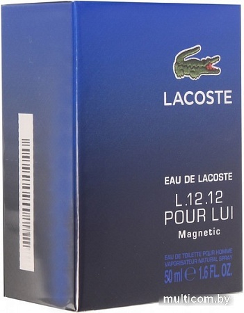 Lacoste L.12.12 Pour Lui Magnetic EdT (50 мл)