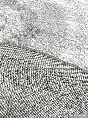 Ковер для жилой комнаты Safyun Eva LZ140-LIGHT-GREY-OVAL (1.6x2.3)