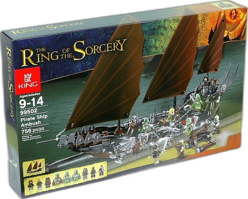 Конструктор King 99502 Властелин колец. Атака на пиратский корабль