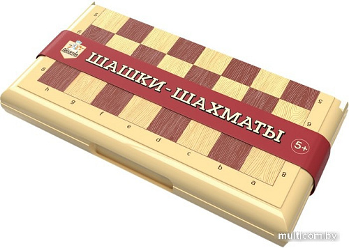Шахматы/шашки Десятое королевство 03881 (бежевый)