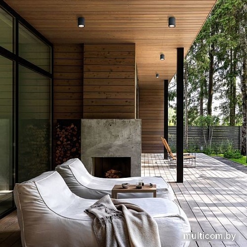 Уличный накладной светильник Elektrostandard Light 2103 35131/H (черный)