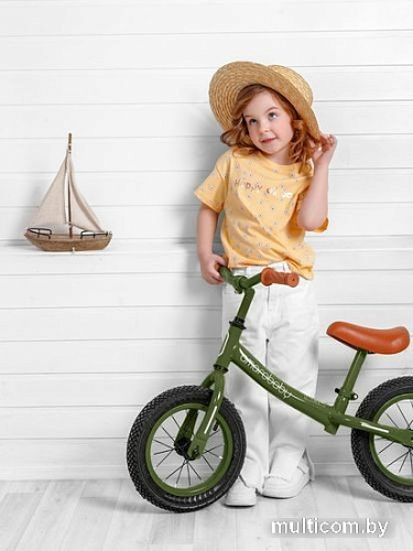 Беговел Amarobaby Road Racer (зеленый)