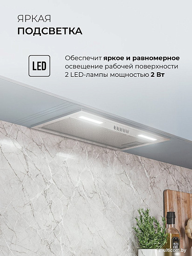 Кухонная вытяжка LEX Hyper 600 Inverter IX