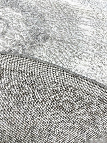 Ковер для жилой комнаты Safyun Eva LZ140-LIGHT-GREY-OVAL (1.6x2.3)