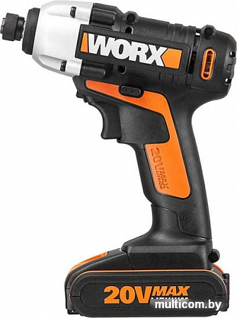 Ударный винтоверт Worx WX290.1 (с 2-мя АКБ, кейс)