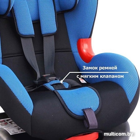 Автокресло Siger Кокон ISOfix (синий)