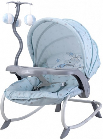 Шезлонг Lorelli Dream Time 2020 (blue bunny)