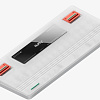 Клавиатура NuPhy Air75 V2 Ionic White (Gateron Low Profile Brown 2.0)