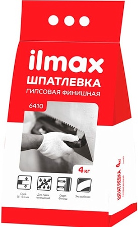Шпатлевка ilmax 6410 (4 кг)