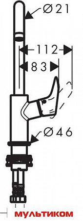 Смеситель Hansgrohe Logis 71130000