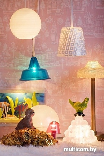 Мебель для кукольного домика Lundby Люстра с абажуром и настенные бра 60604400