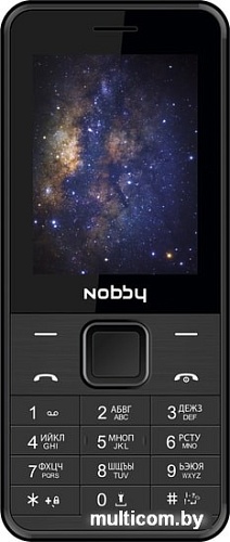 Мобильный телефон Nobby 200 (черный)