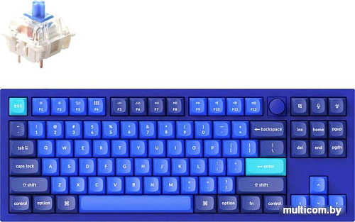 Клавиатура Keychron Q3 RGB Q3-O2-RU (Gateron G Pro Blue)