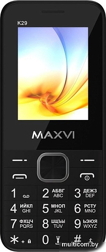Телефон Maxvi K29 (черный)