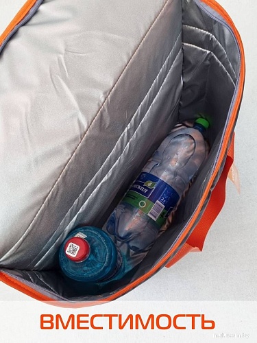 Автомобильный холодильник Matex Termo 00-068 (оранжевый/серый)