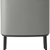 Brabantia Bo Touch Bin 11+23 л (минерально-серый)