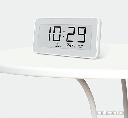 Термогигрометр Xiaomi Temperature and Humidity Monitor Clock LYWSD02MMC (международная версия)