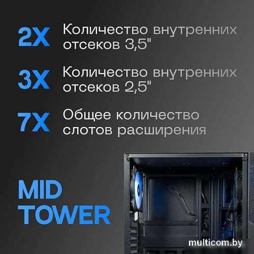 Корпус Eurocase A85 ARGB