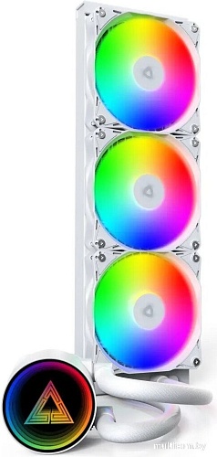 Система жидкостного охлаждения для процессора Montech LightFlow ARGB 360 (белый)