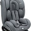Детское автокресло Indigo Tourneo Isofix (светло-серый)