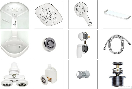 Душевая кабина Domani-Spa Delight Slim 110 High DS01DS110HBT00