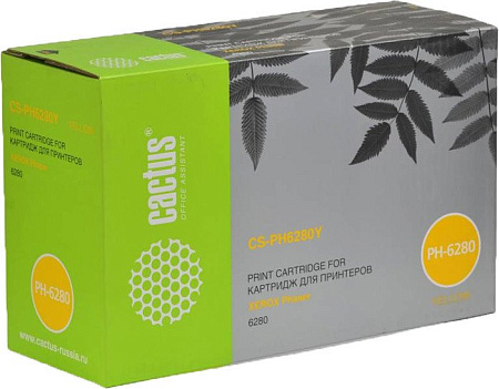 Картридж CACTUS CS-PH6280YR (аналог Xerox 106R01402)