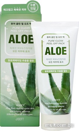 Jigott Маска-пленка очищающая с экстрактом алоэ 180 мл