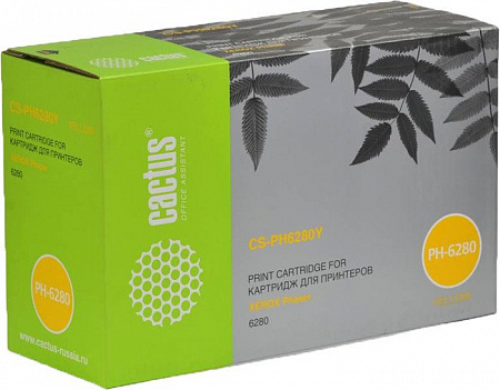 Картридж CACTUS CS-PH6280YR (аналог Xerox 106R01402)