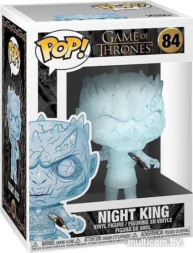 Фигурка Funko POP! Vinyl: Game of Thrones: Crystal Night King w/Dagger in Ches
