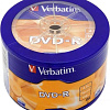 DVD-R диск Verbatim 4.7Gb 16x 43731 (50 шт.)