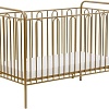 Детская кроватка Polini Kids Vintage 110 (золотистый)