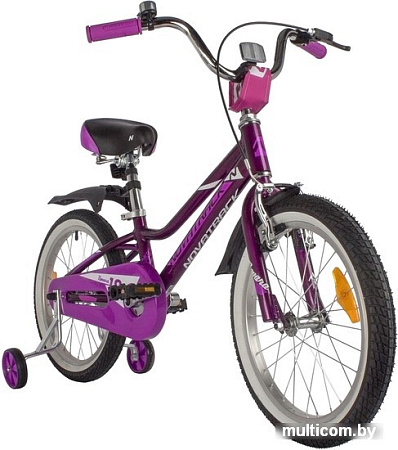 Детский велосипед Novatrack Novara 18 2022 185ANOVARA.VL22 (фиолетовый)