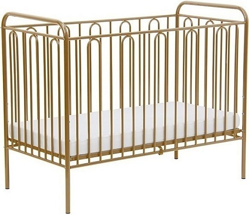 Детская кроватка Polini Kids Vintage 110 (золотистый)