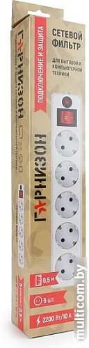 Сетевой фильтр Гарнизон EHLW-4