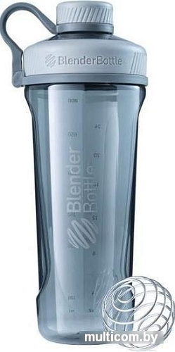 Шейкер спортивный Blender Bottle Radian Tritan Full Color серый графит