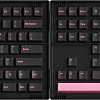 Набор кейкапов Akko Black &amp; Pink Cherry Profile Keycaps 229 шт