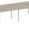 Стол Norden 320x143.8x75 SG.256.OL.44.WH (белый/дуб светлый)