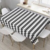 Скатерть JoyArty Черные полосы tcox_34019_180x145